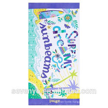 print purple pattern Beach Towel in Yiwu market BT-085